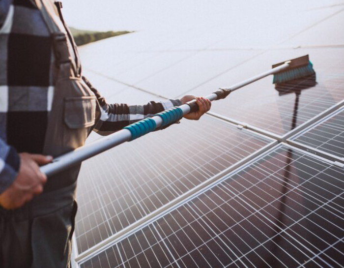 Solar Panel Cleaning 